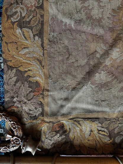 19th C French Aubusson Style Verdure Woven Tapestry (10' x 14')