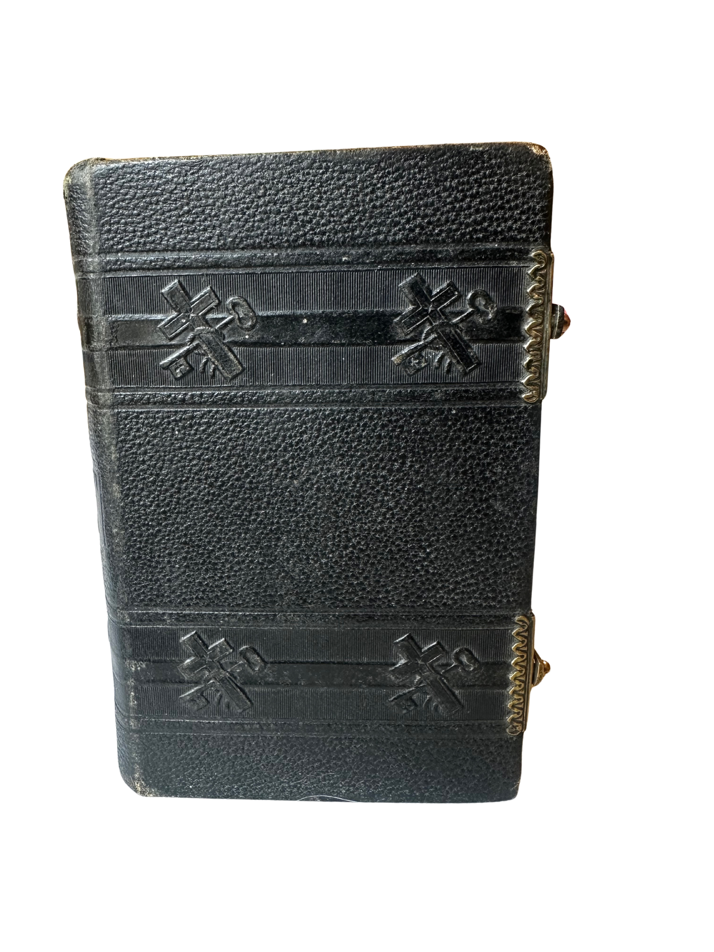 1868 Paroissien Romain with Cross-and-Keys Motif and Silver Clasp (Dijon)