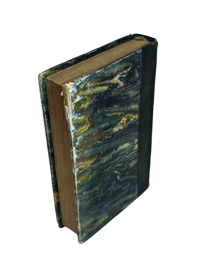 1827 Miniature French Leather-Spine Volume — Corinne ou l’Italie, Tome Cinquième by Mme de Staël