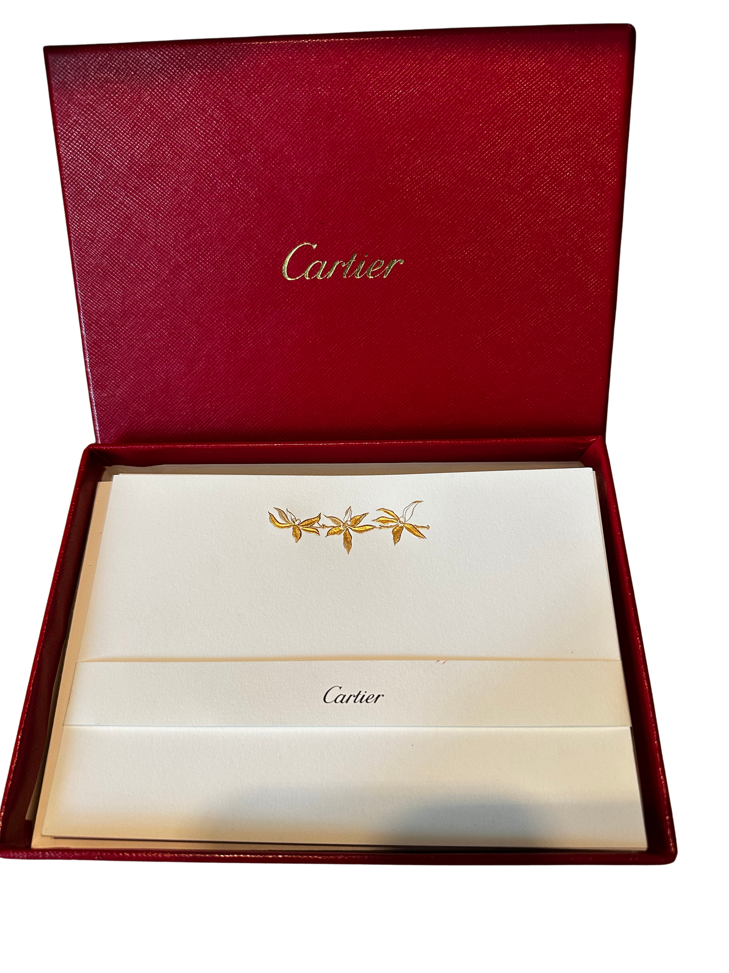Cartier 10 Note Cards and Envelopes
