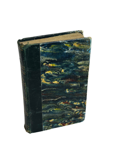 1827 Miniature French Leather-Spine Volume — Corinne ou l’Italie, Tome Cinquième by Mme de Staël