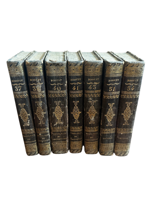 1827 Set of Works of Jacques-Benigne Bossuet (1627-1704)