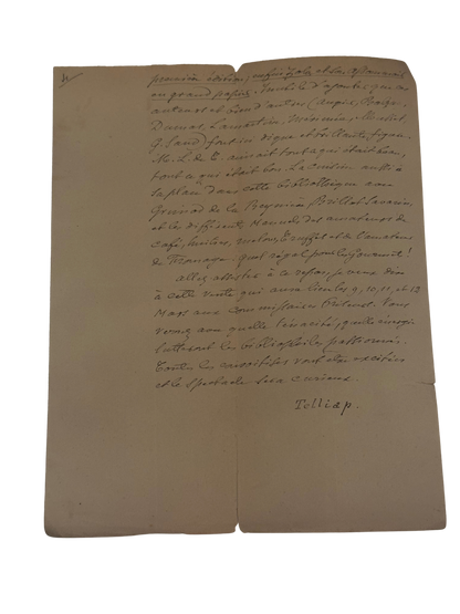 Handwritten French Bibliophile Catalog Manuscript — Private Library Sale Notes