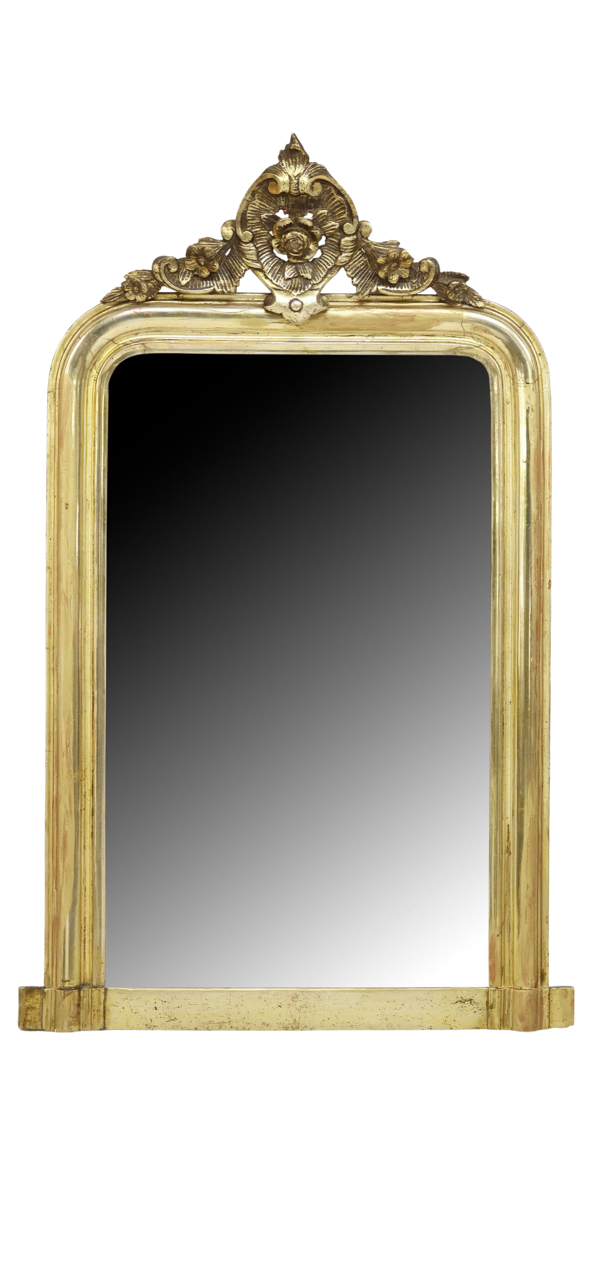 19th C French Louis Philippe Period Giltwood Mirror