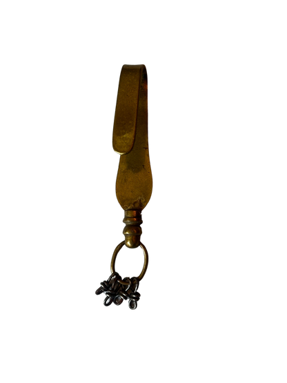 Antique Religious/Rosary Chatelaine Hook with Miraculous Medal Motif
