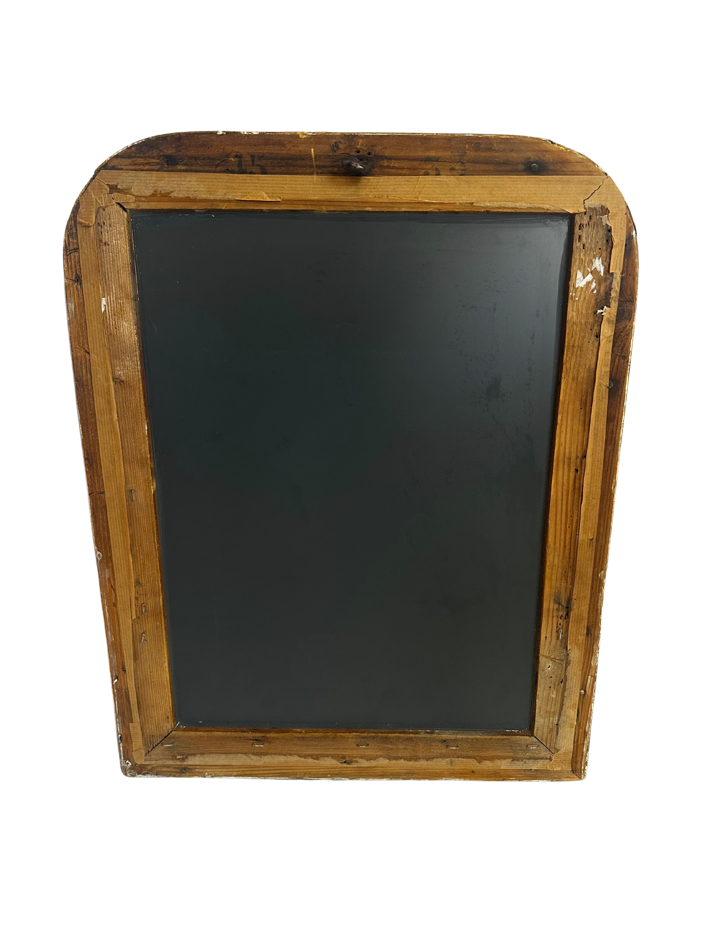 19th-Century French Giltwood Mirror with Carved Foliate Decoration