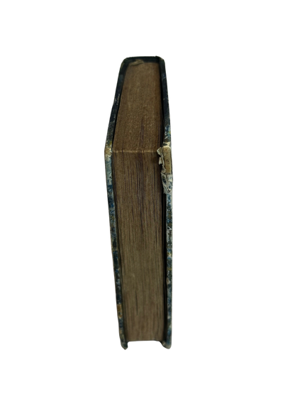 1827 Miniature French Leather-Spine Volume — Corinne ou l’Italie, Tome Cinquième by Mme de Staël