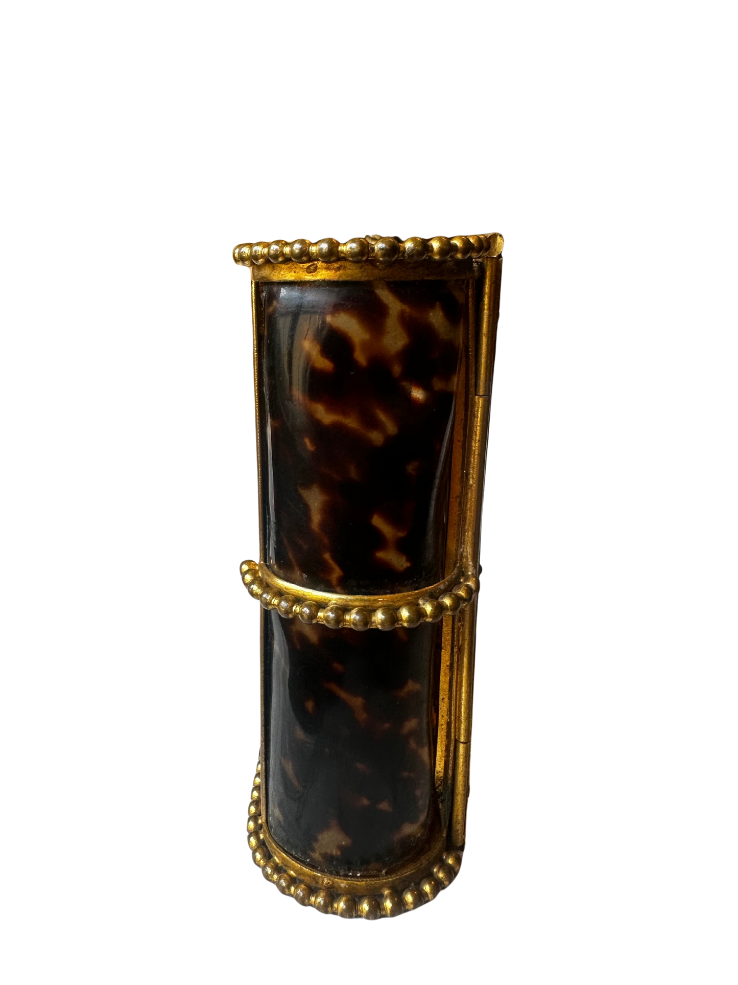 French Tortoiseshell and Mother-of-Pearl Mounted Book Form Box