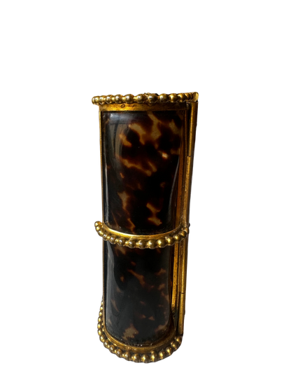 French Tortoiseshell and Mother-of-Pearl Mounted Book Form Box