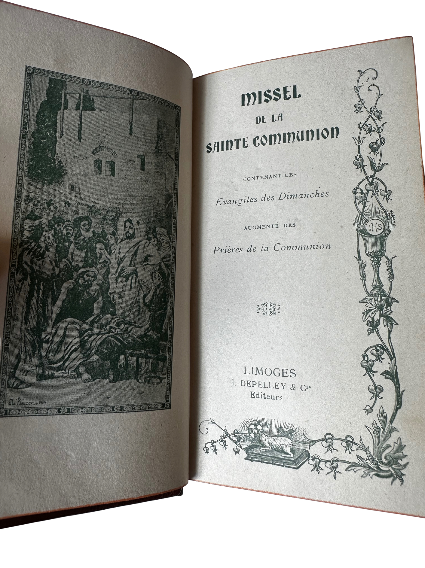 1920s Religious Missel (Limoges)