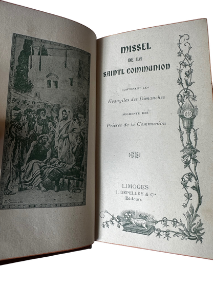 1920s Religious Missel (Limoges)