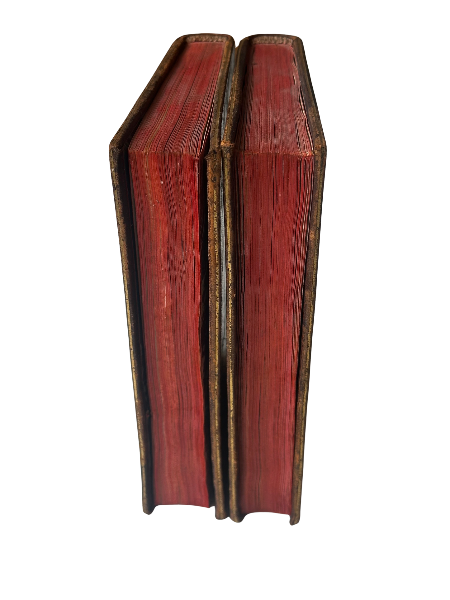 Set of 2 Antique Book Set of Poesias Depru (Complete)